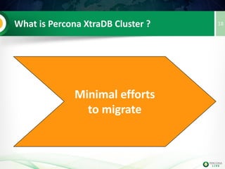 PXC (Galera cluster) is a meeting
bfb912e5-f560-11e2-0800-1eefab05e57d
18
 