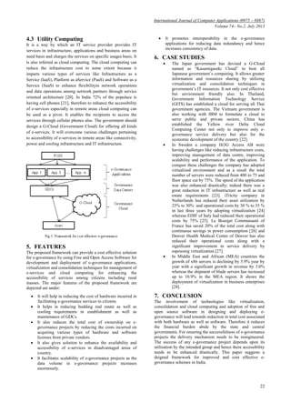 Improved Service Delivery and Cost Effective Framework for e-Governance ...