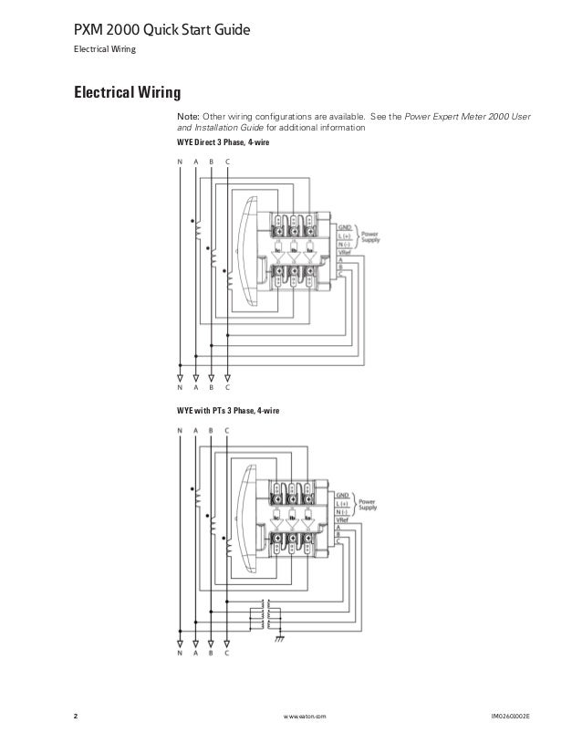 Pxm2000 meter quickstart_guide