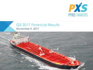 Q3 2017 Financial Results
November 9, 2017
 