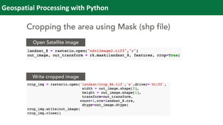 Geospatial Processing with Python | PDF
