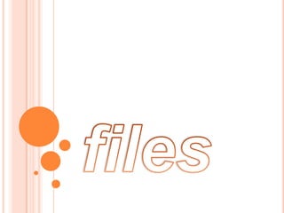 files 