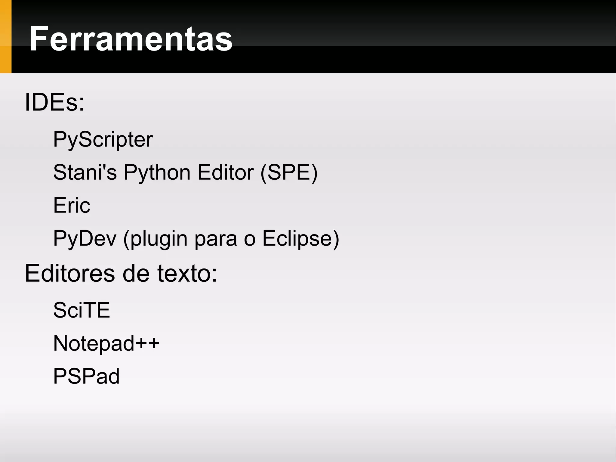 Suporte a estruturas de alto nível 