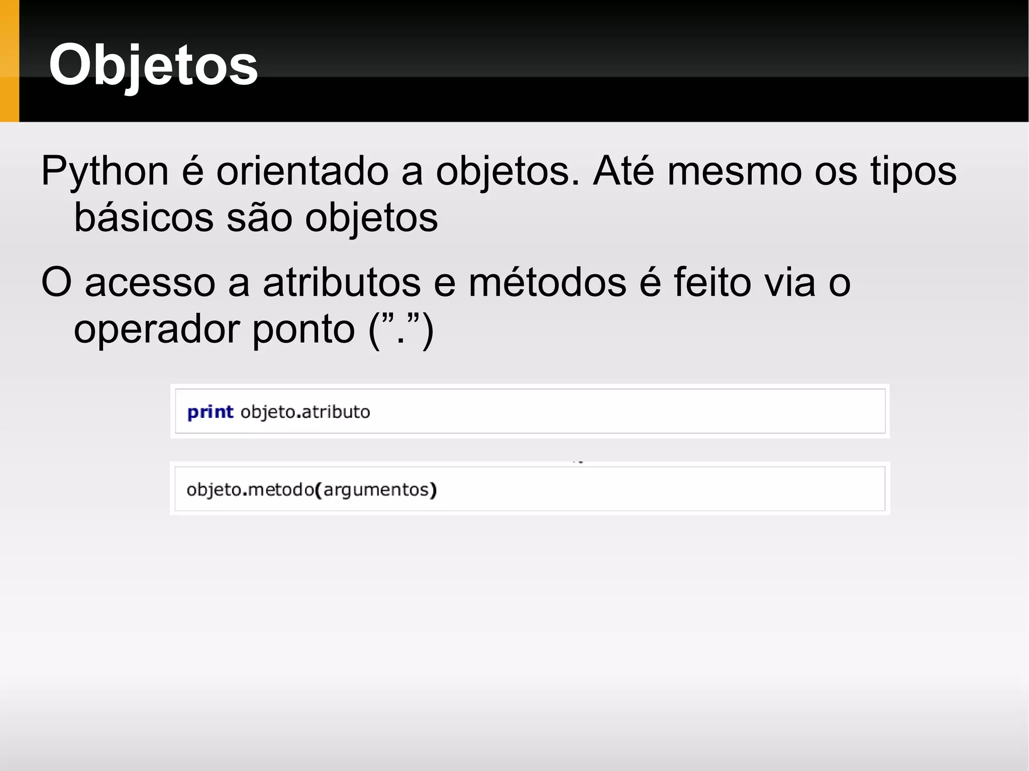 Baseada na linguagem ABC 