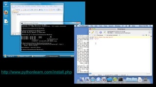 http://www.pythonlearn.com/install.php
 