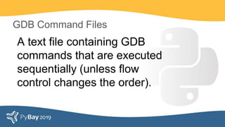 Extending GDB with Python | PPT