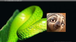 3
C++ COREHARD AUTUMN 2017
 