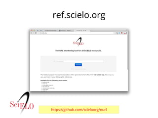 ref.scielo.org
https://github.com/scieloorg/nurl
 