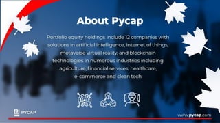 Pycap Startup Visa Presentation | PDF