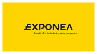 Analytics for the fastest growing companies