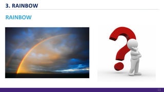 RAINBOW
3. RAINBOW
13
 