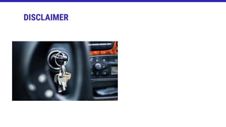 DISCLAIMER
 