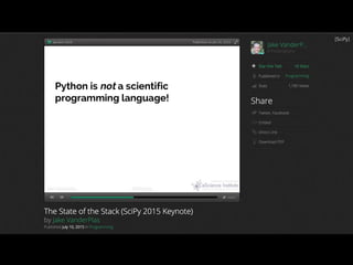 [SciPy]
 