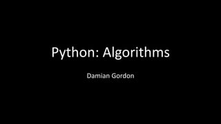 Prime Numbers
• So let’s say we want to express the following algorithm:
– Read in a number and check if it’s a prime number.
– What’s a prime number?
– A number that’s only divisible by itself and 1, e.g. 7.
– Or to put it another way, every number other than itself and 1 gives a remainder, e.g. For 7, if 6, 5,
4, 3, and 2 give a remainder then 7 is prime.
– So all we need to do is divide 7 by all numbers less than it but greater than one, and if any of them
have no remainder, we know it’s not prime.
 