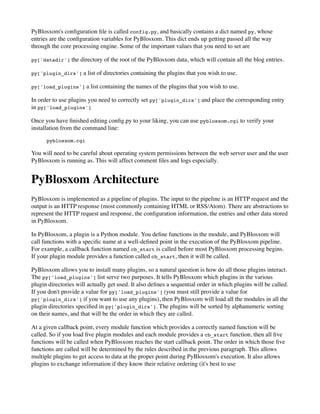 PyCon 2005 PyBlosxom