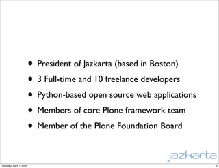 Plone in the Cloud - an on-demand CMS hosted on Amazon EC2