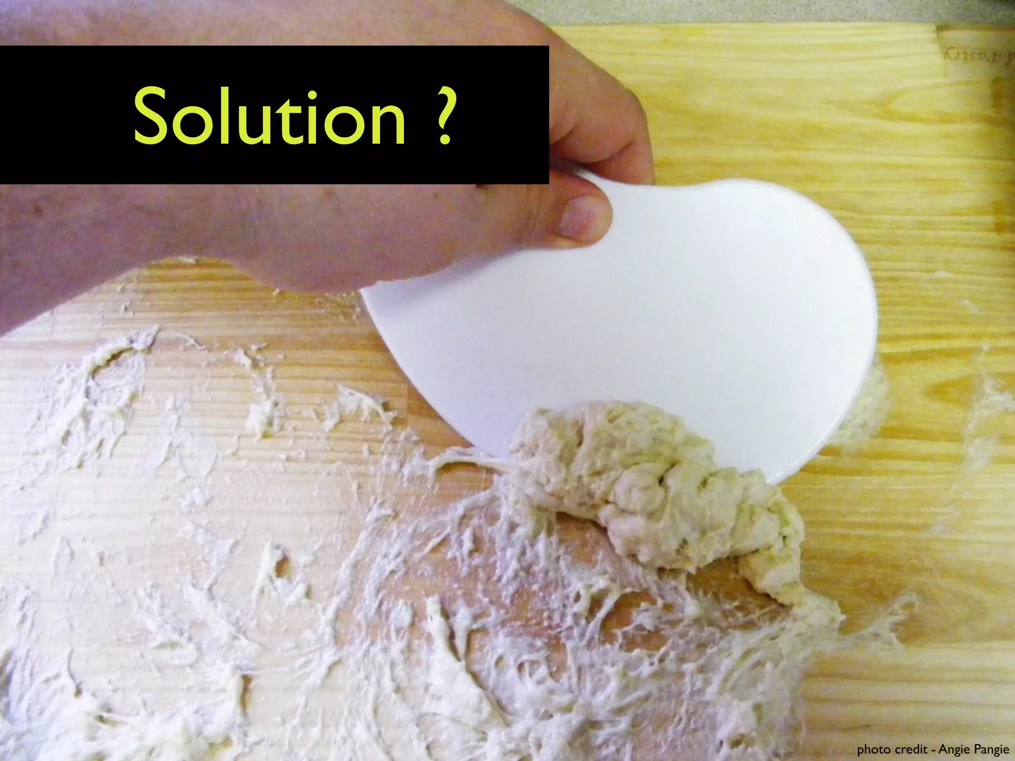 Solution ?




             photo credit - Angie Pangie
 