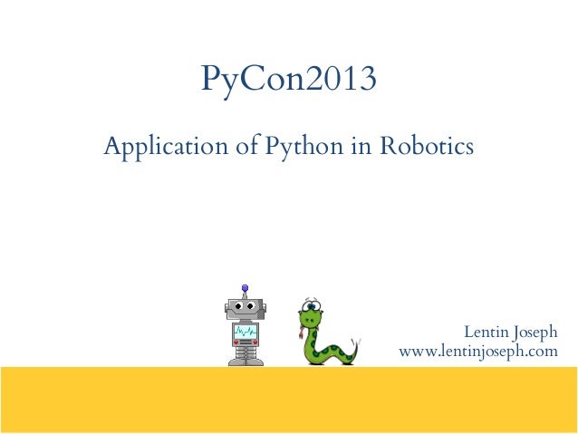 python robotics