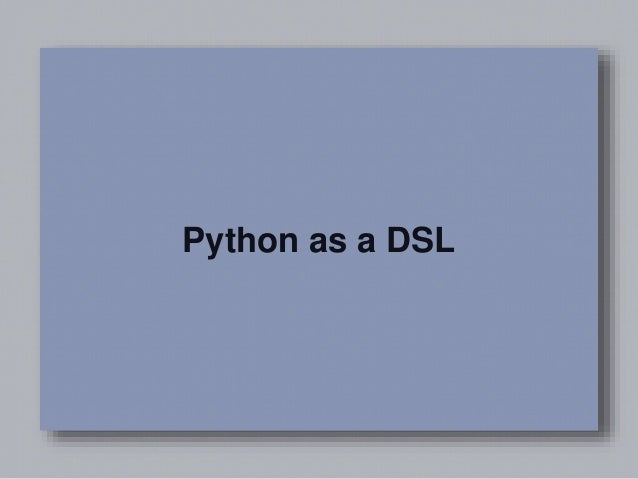 Python at Facebook