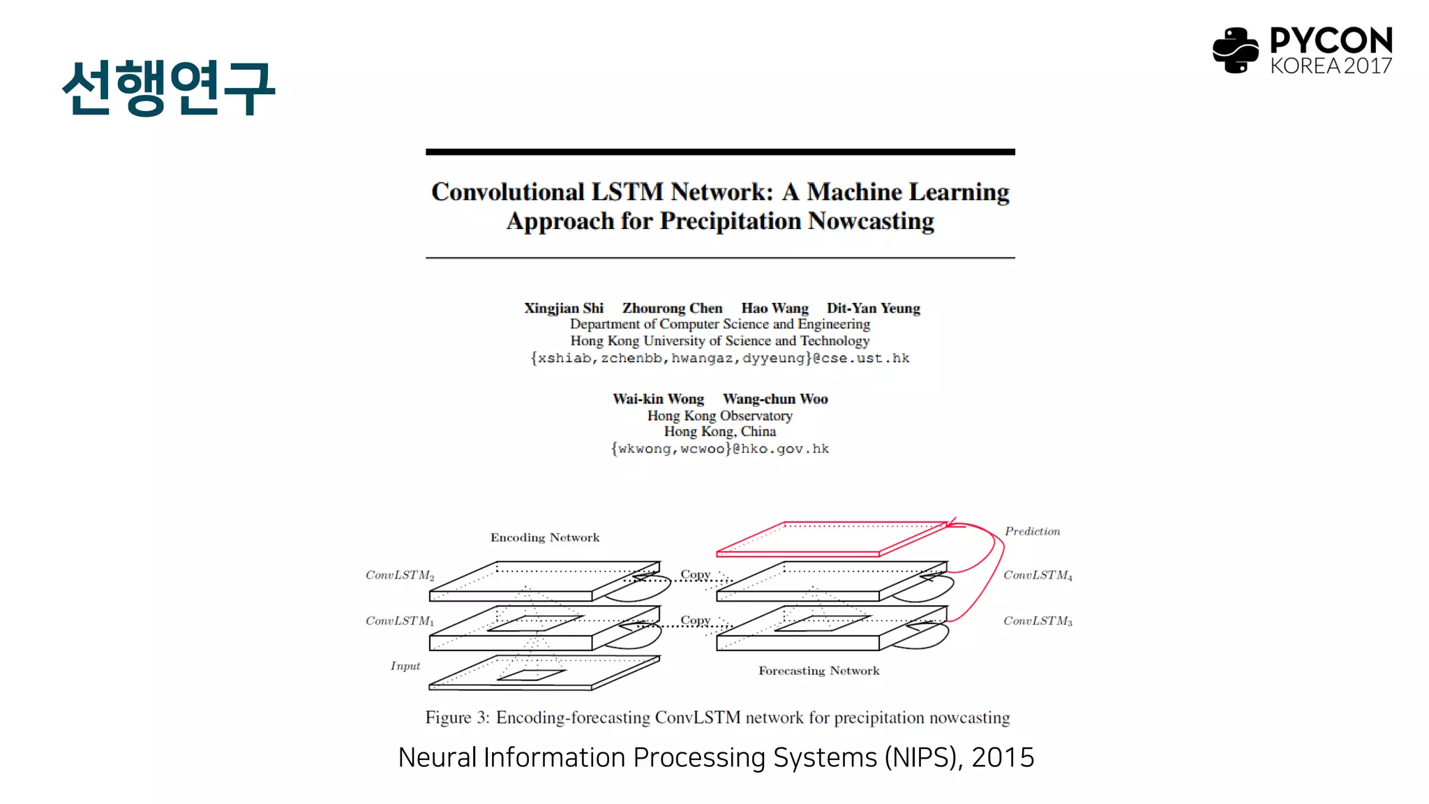 선행연구
Neural Information Processing Systems (NIPS), 2015
 
