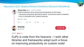 Reputation (2/2): Stephan Merity of Salesforce Research (MetaMind)
 