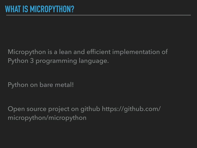 IoT: Internet of Things with Python | PPT
