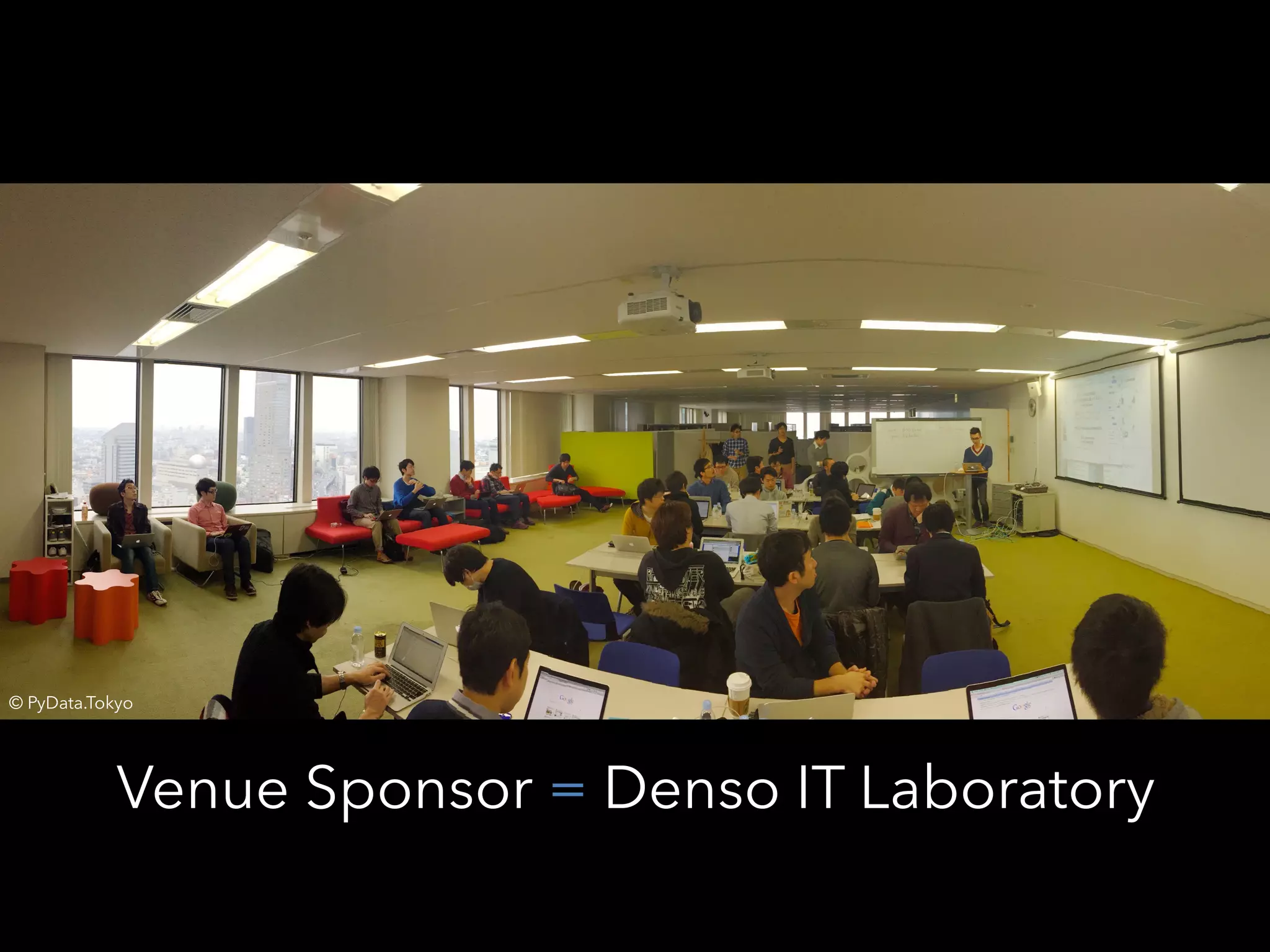 Venue Sponsor = Denso IT Laboratory
© PyData.Tokyo
 