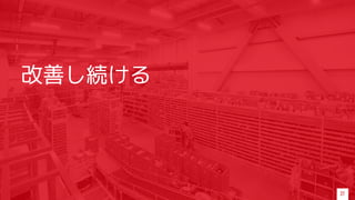 改善し続ける
27
 