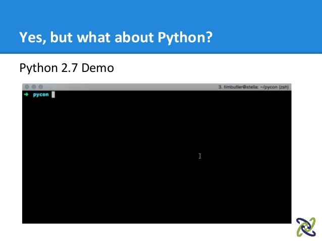 Pycon Australia 2015: Docker + Python