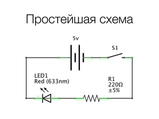Простейшая схема
 