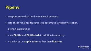 Python Dependency Management - PyconDE 2018 | PDF