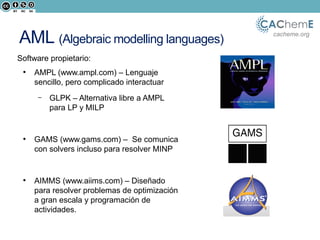 Programación matématica (optimización) con Python - Ingeniería Química ...