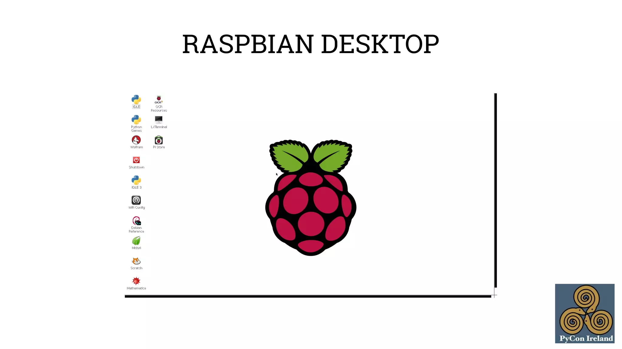 RASPBIAN DESKTOP 
 
