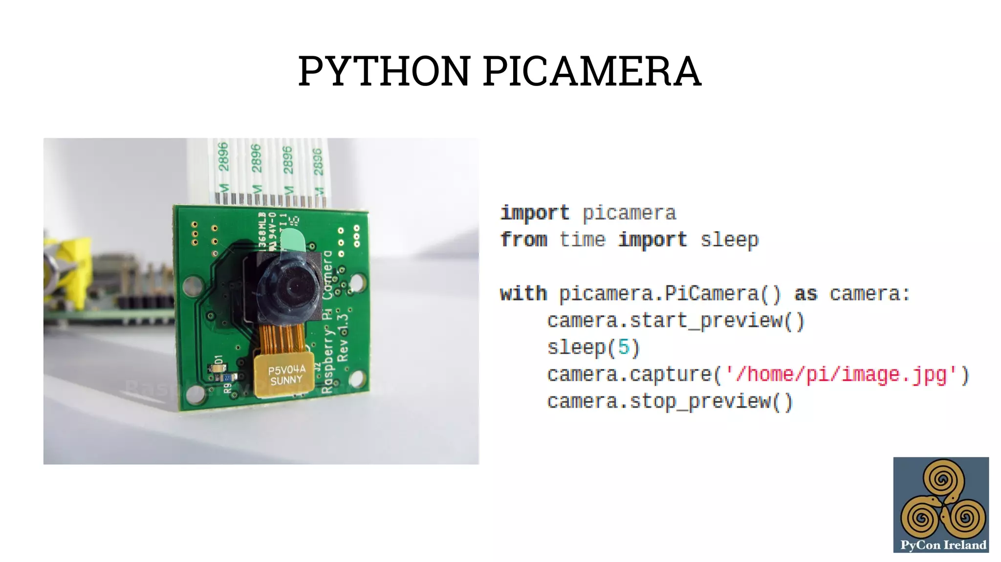 PYTHON PICAMERA 
 