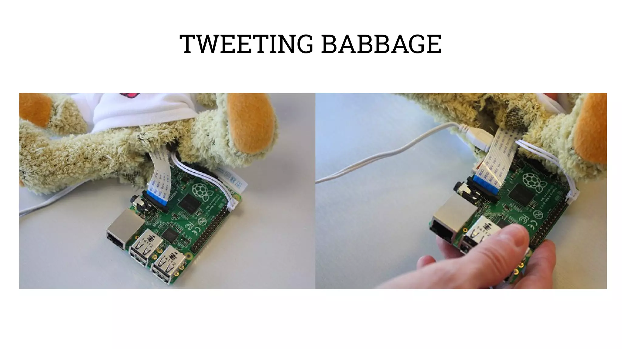 TWEETING BABBAGE 
 