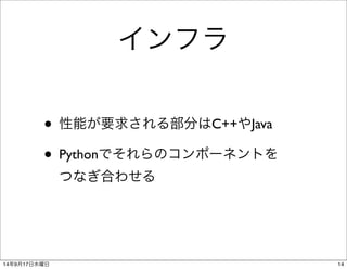 PyConJP Keynote Speech (Japanese version)