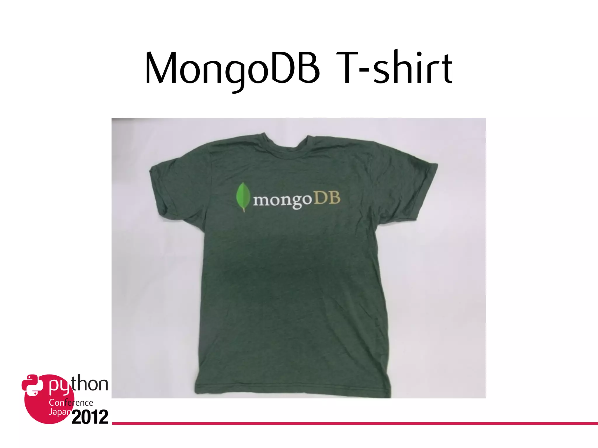MongoDB T-shirt