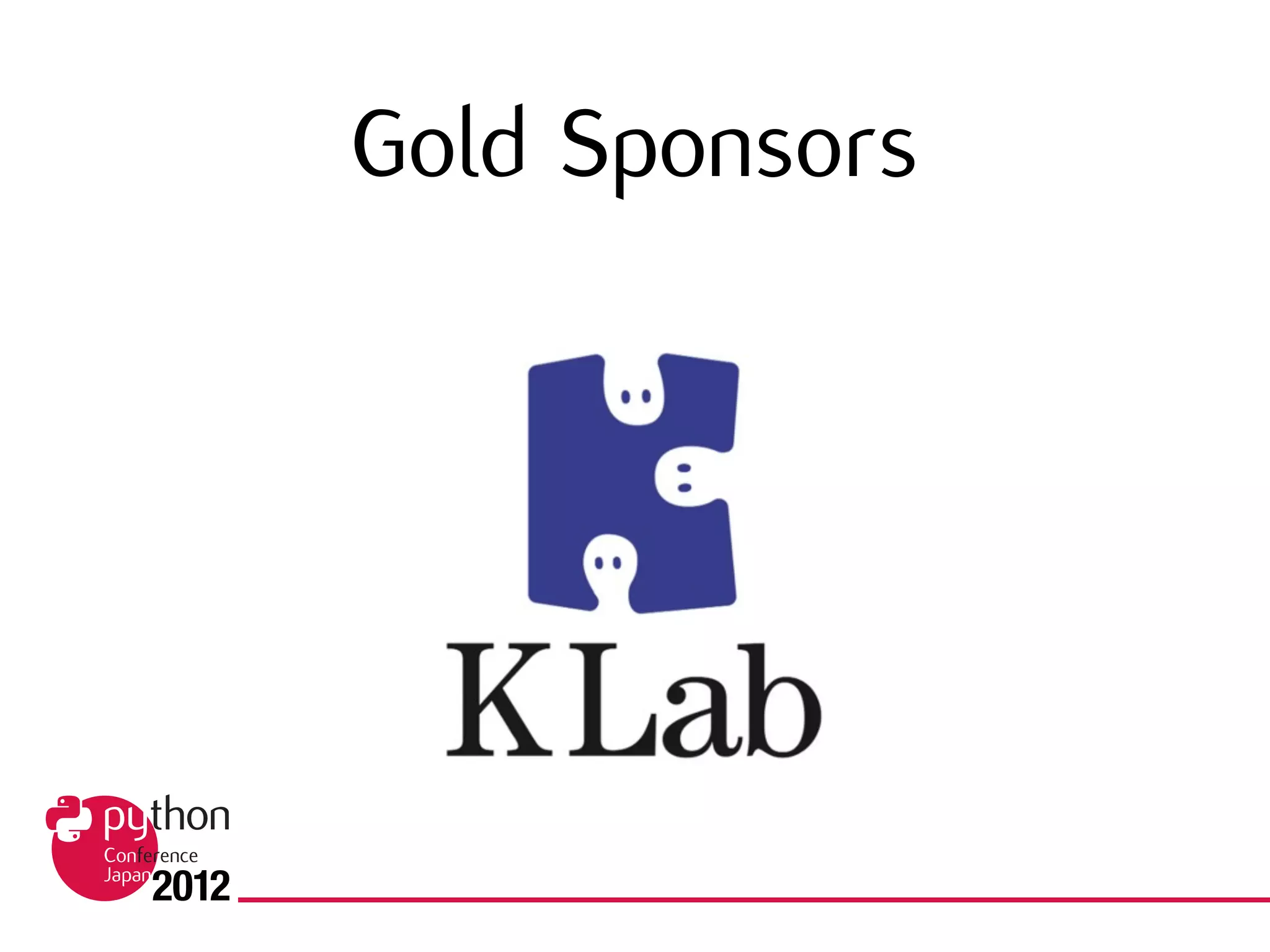 Gold Sponsors