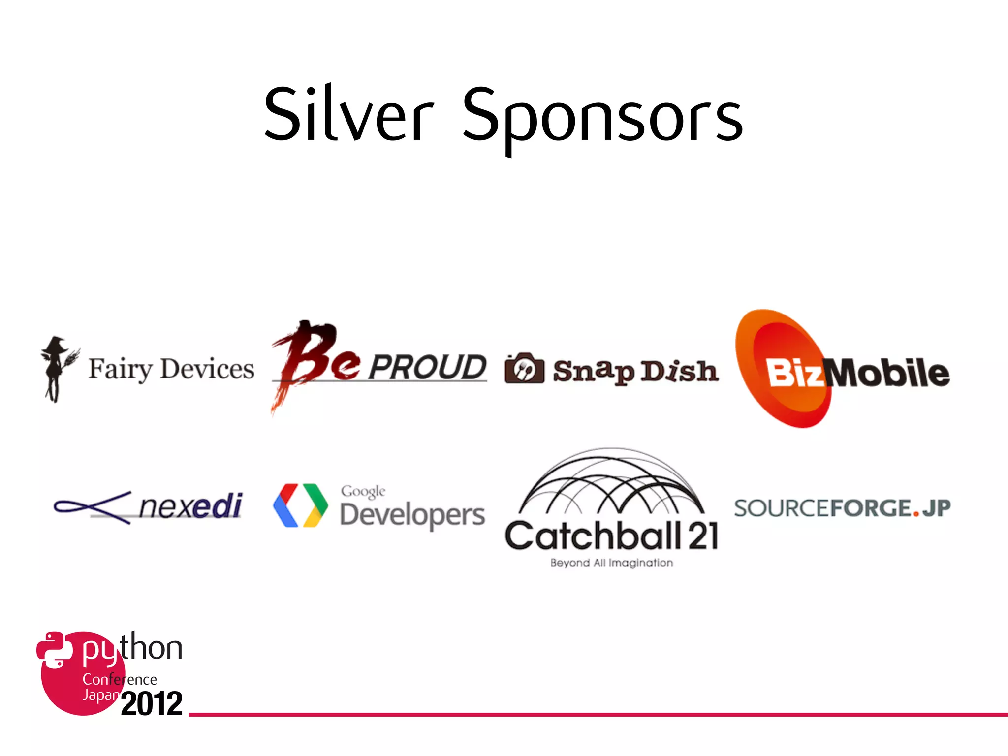 Silver Sponsors