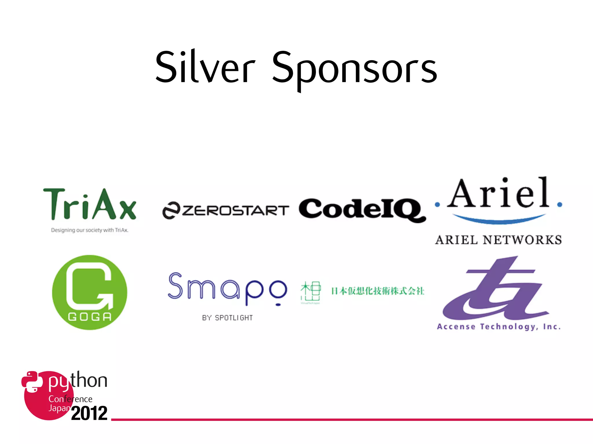 Silver Sponsors