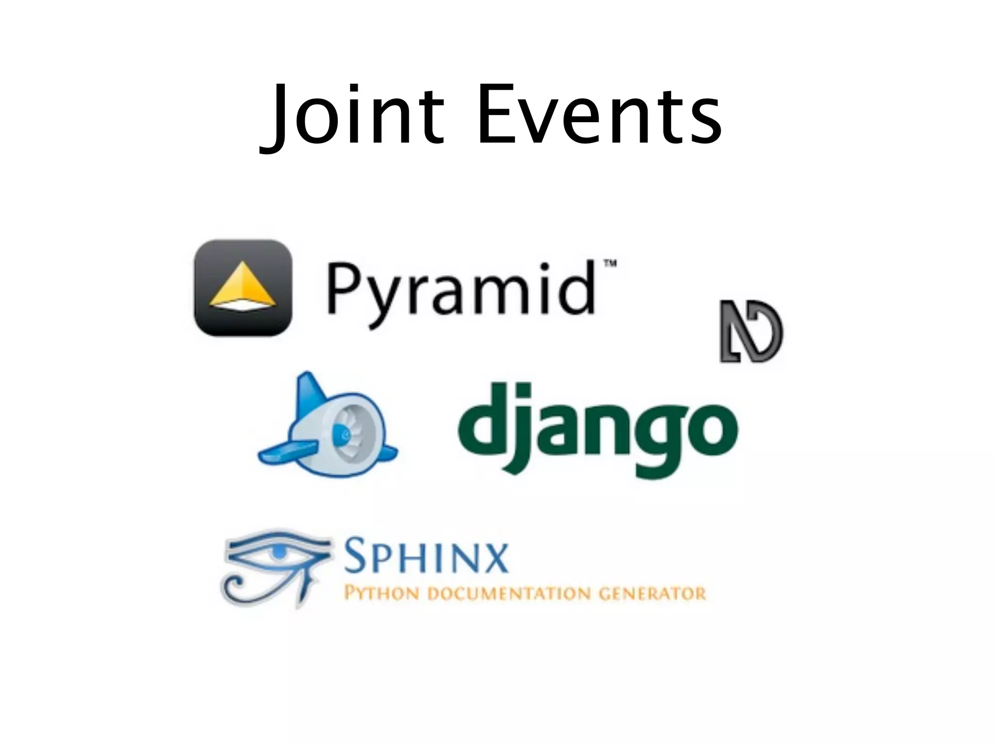 Joint Events
 