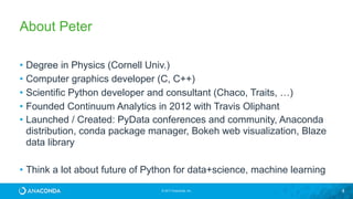 Python for Data: Past, Present, Future (PyCon JP 2017 Keynote)
