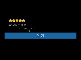 인생
Jupyter 쓰기 전
😂😑😖😥😨
 