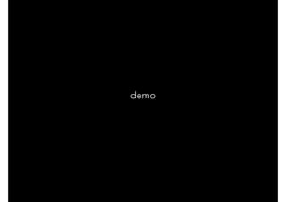 demo
 