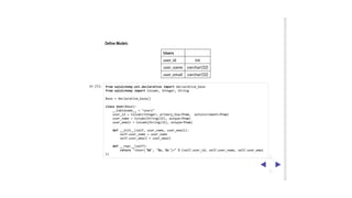 SQLAlchemy and Alembic