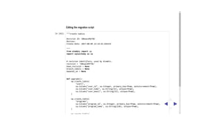 SQLAlchemy and Alembic