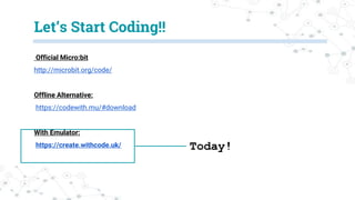 programming a micro:bit with python - youtube Images... Programming the BBC micro:bit with MicroPython by Dunham High School | PPTX