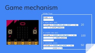 Programming the BBC micro:bit with MicroPython by Dunham High School | PPTX
