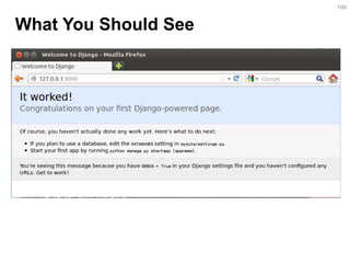 What You Should See 
106  