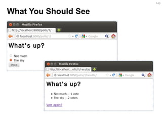 What You Should See 
140  